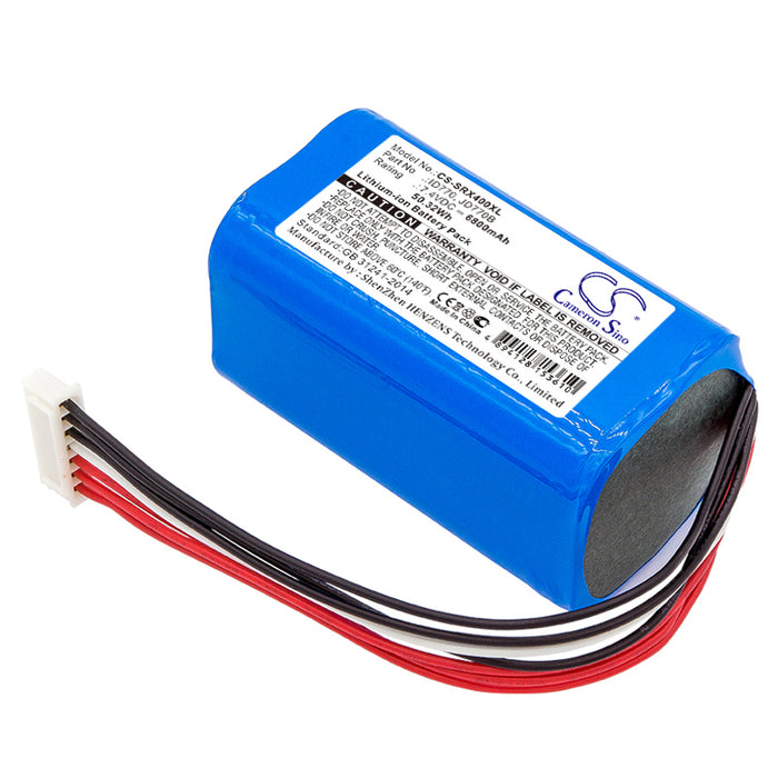 CS-SRX400XL : Battery for Sony SRS-XB40, SRS-XB41 - Replaces Sony ID770, JD770B, ID659B