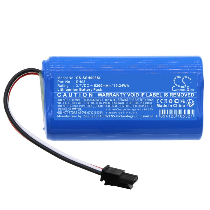 HQRP Battery for Simplehuman ST3024 ST3026 ST3027 ST3028 BT1080 Makeup Mirror | 3.7V 7200mAh Li-Ion | International Shipping Available | Buy Now with Express International Delivery HQRP Battery for Simplehuman ST3024 ST3026 ST3027 ST3028 BT1080 Makeup Mirror | 3.7V 7200mAh Li-Ion | International Shipping Available | Buy Now with Express International Delivery