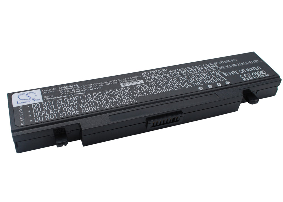 CS-SSX60NB : Battery for Samsung M60 Aura T5450 Chartiz, M60 Aura T7500 Calipa, M60 Aura T7500 Cruza and others - Replaces Samsung AA-PB2NC3B, AA-PB2NC6, AA-PB2NC6B and others