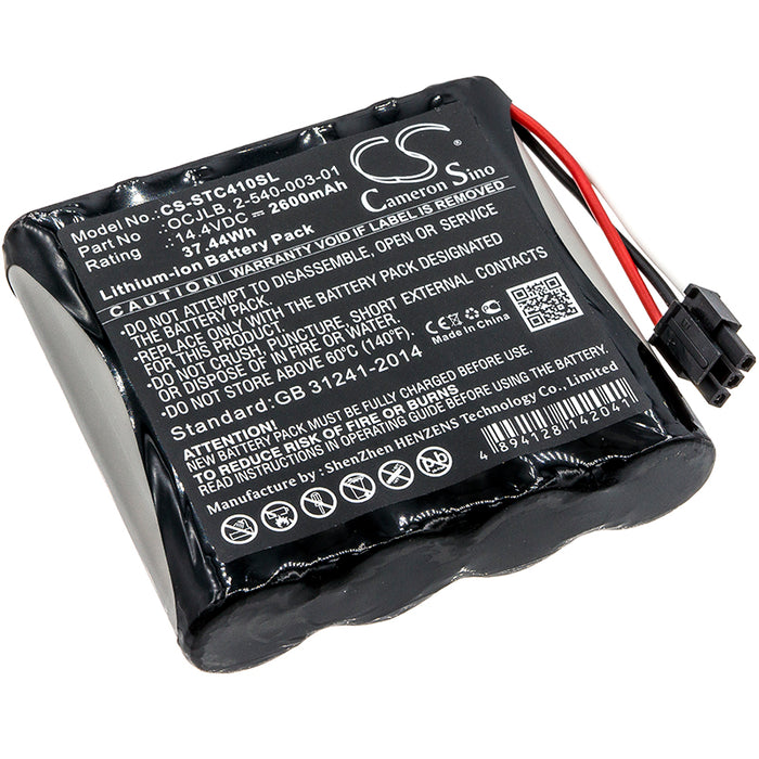 CS-STC410SL : Battery for Soundcast Outcast OCJ411a, OCJ410, OCJ411a-4N and others - Replaces Soundcast OCJLB, 2-540-003-01