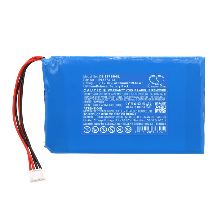 CS-STF350SL : Battery for Securitytronix ST-F35, ST-F35TEST, ST-F35TESTF and others - Replaces Securitytronix PL5373113