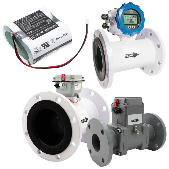 CS-STM470AF : Battery for Seametrics iMag4700 Flowmeter, AG2000 Flowmeter - Replaces Seametrics 100889, XL-205F/2S1P