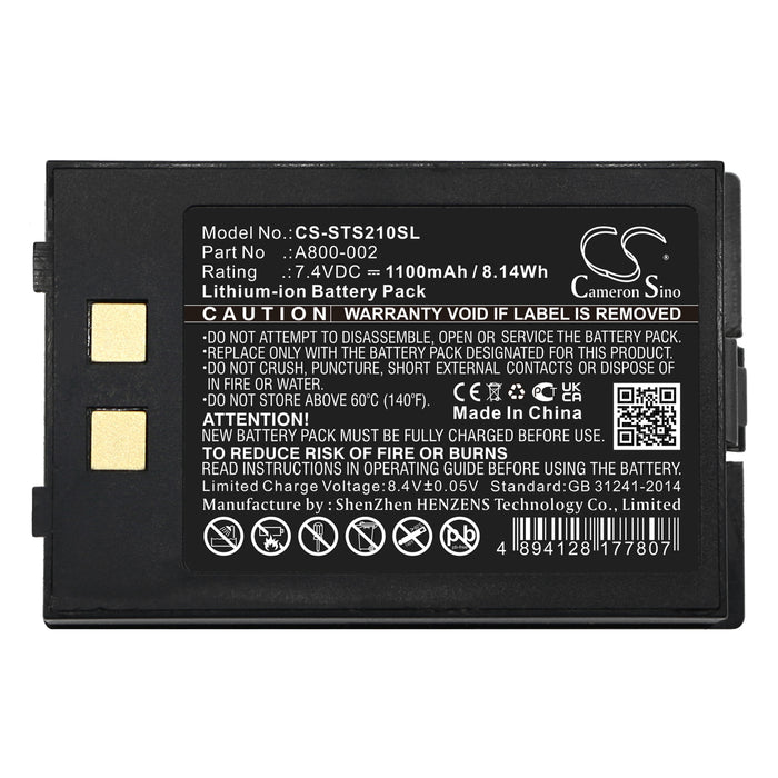 CS-STS210SL : Battery for Star SM-S210i - Replaces Star A800-002