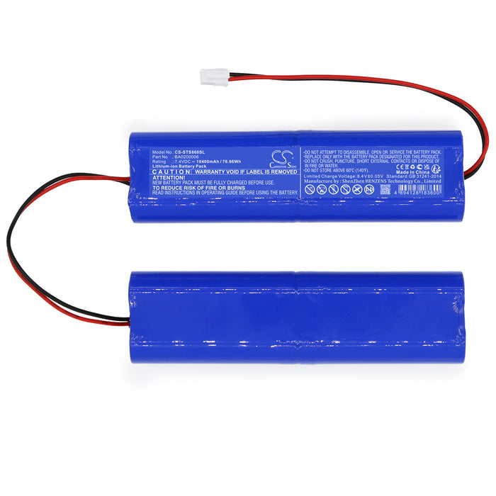 CS-STS860SL : Battery for Southern Southern S86 GPS, S86 GPS - Replaces Southern BA0200006