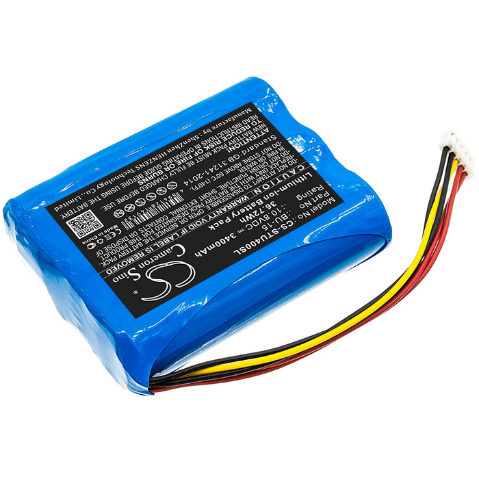 CS-STU400SL : Battery for Sumitomo T-400S, T400S - Replaces Sumitomo BU-15