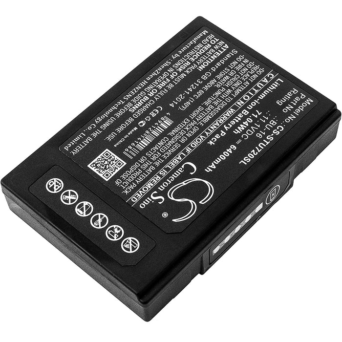 CS-STU720SL : Battery for Sumitomo TYPE-72, TYPE-82, TYPE-Q102 - Replaces Sumitomo BU-16