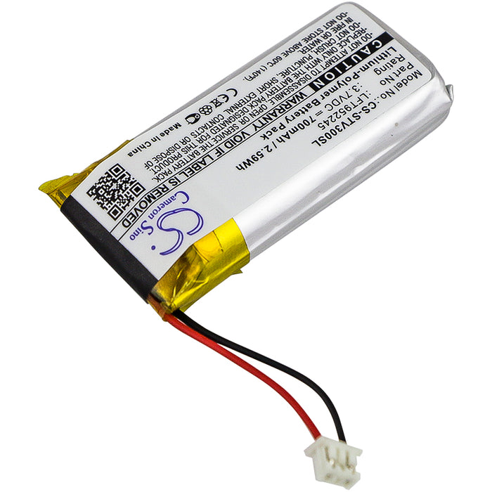 CS-STV300SL : Battery for Stageclix Jack V3 transmitter, Jack V4 transmitter - Replaces Stageclix LFT952245