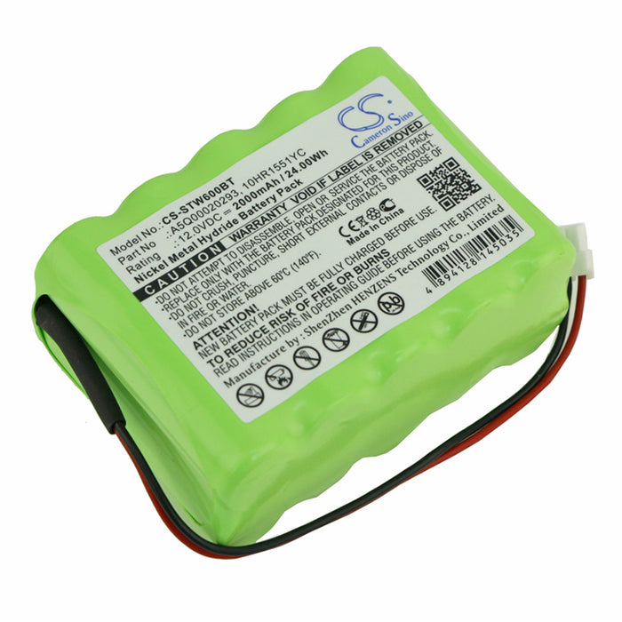 CS-STW600BT : Battery for Siemens Sintony IC60-W-10, Zentrale IC60, IC60 central - Replaces Siemens A5Q00020293, IAB1201-8, 10HR1551YC