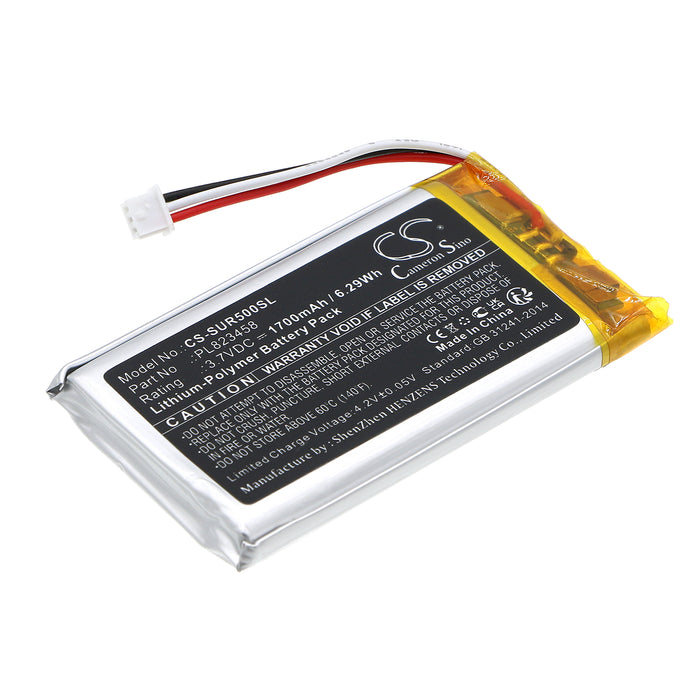 CS-SUR500SL : Battery for SAVANT Remote Control 500, SUR-0500 - Replaces SAVANT PL823458