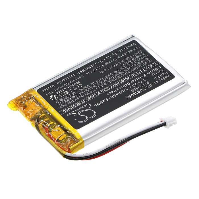 CS-SUR500SL : Battery for SAVANT Remote Control 500, SUR-0500 - Replaces SAVANT PL823458