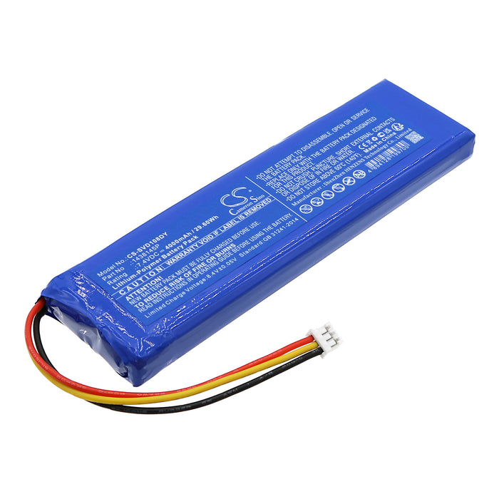 CS-SVD108DY : Battery for Sylvania SDVD1087 Blu-ray Player - Replaces Sylvania 1438145P