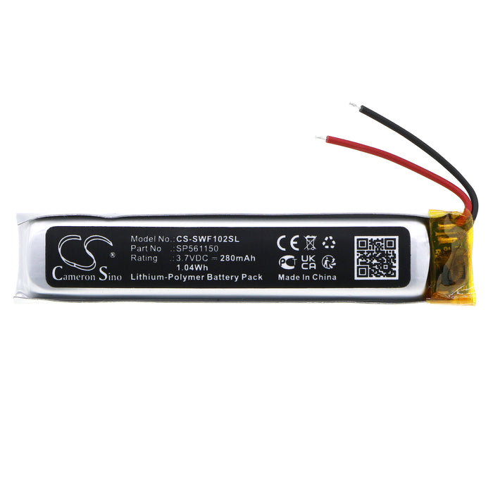 CS-SWF102SL : Battery for Sony WF-1000XM2 - Replaces Sony SP561150