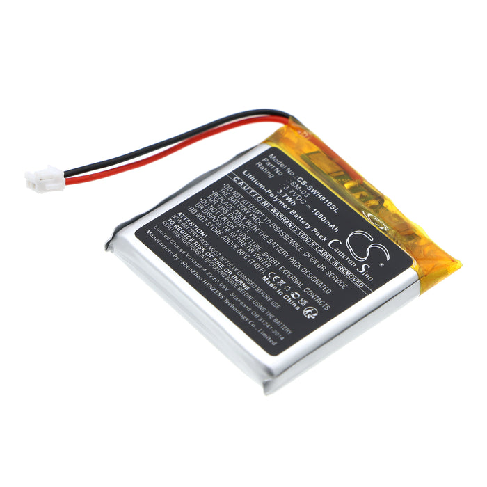 CS-SWH910SL : Battery for Sony  WH-H910N, WH-H910 - Replaces Sony SM-03