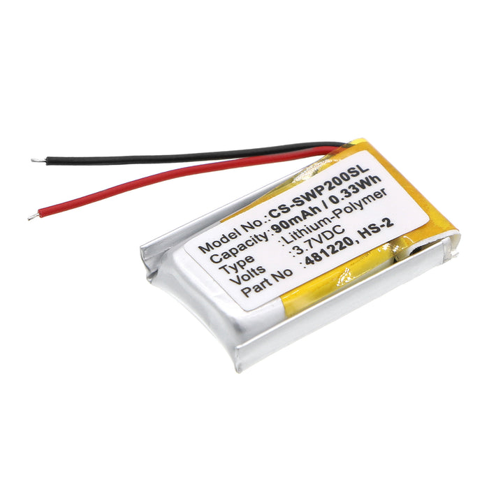 CS-SWP200SL : Battery for Samsung WEP-200, WEP-210, WE-P301 - Replaces Samsung 481220, B481220, HS-2 and others