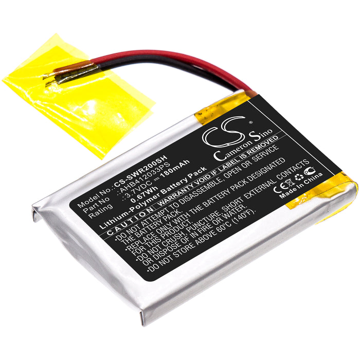 CS-SWR200SH : Battery for Sony SmartWatch 2, SW2 - Replaces Sony AHB412033PS