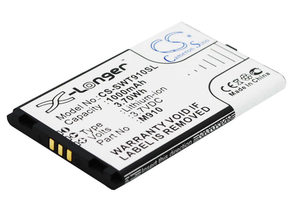 CS-SWT910SL : Battery for Switel M910 - Replaces Switel M910