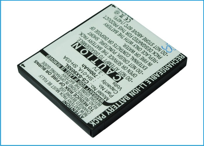 CS-SX905SL : Battery for Sharp SH905i, SH906i, 823SH and others - Replaces Sharp SH-01A, SH-03A, SHBAY1