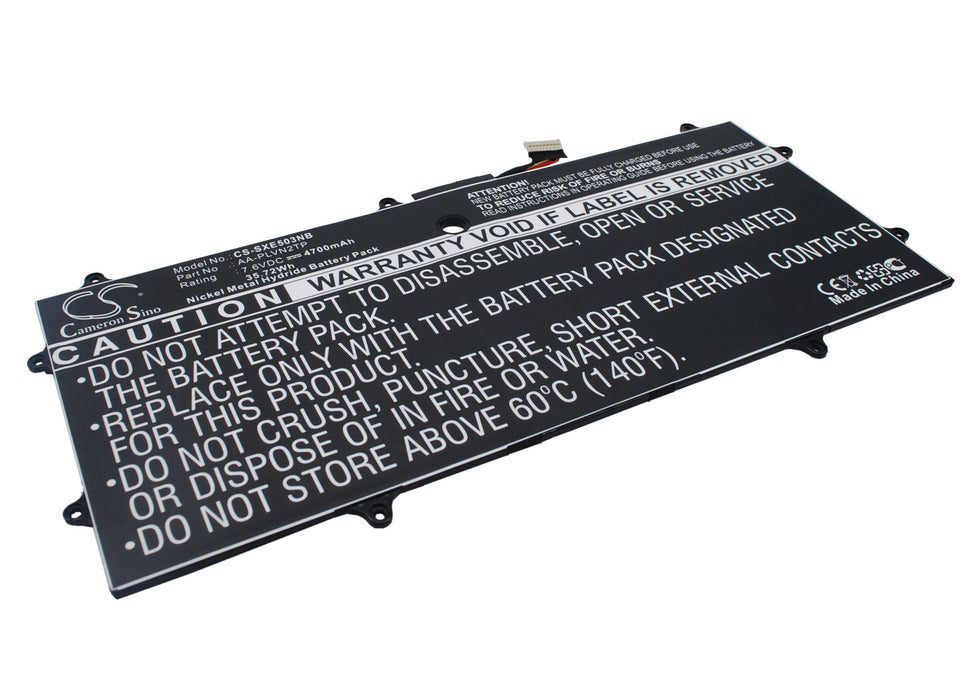 CS-SXE503NB : Battery for Samsung Chromebook 2 13.3", XE503C32, XE503C32-K01US - Replaces Samsung AA-PLVN2TP, 1588-3366