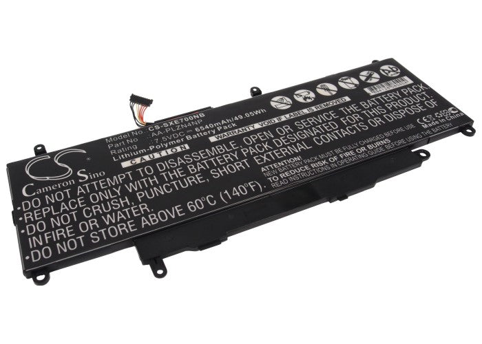 CS-SXE700NB : Battery for Samsung Ativ Pro, XQ700T1C-A52, XE700T1C and others - Replaces Samsung AA-PLZN4NP