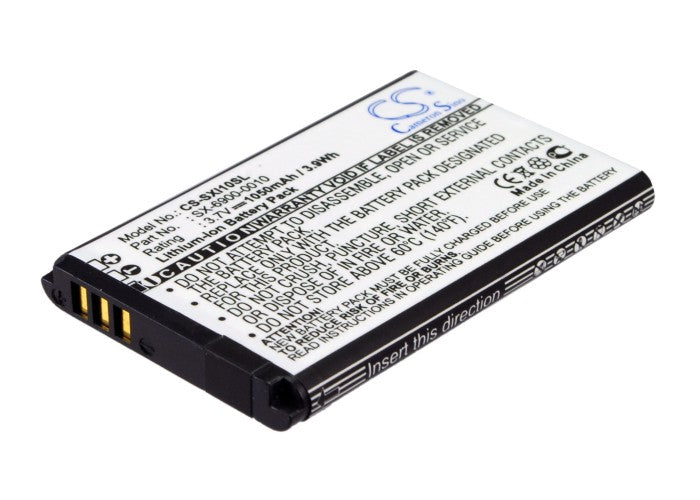 CS-SXI10SL : Battery for Sirius XM Lynx, SXi1 - Replaces Sirius SX-6900-0010