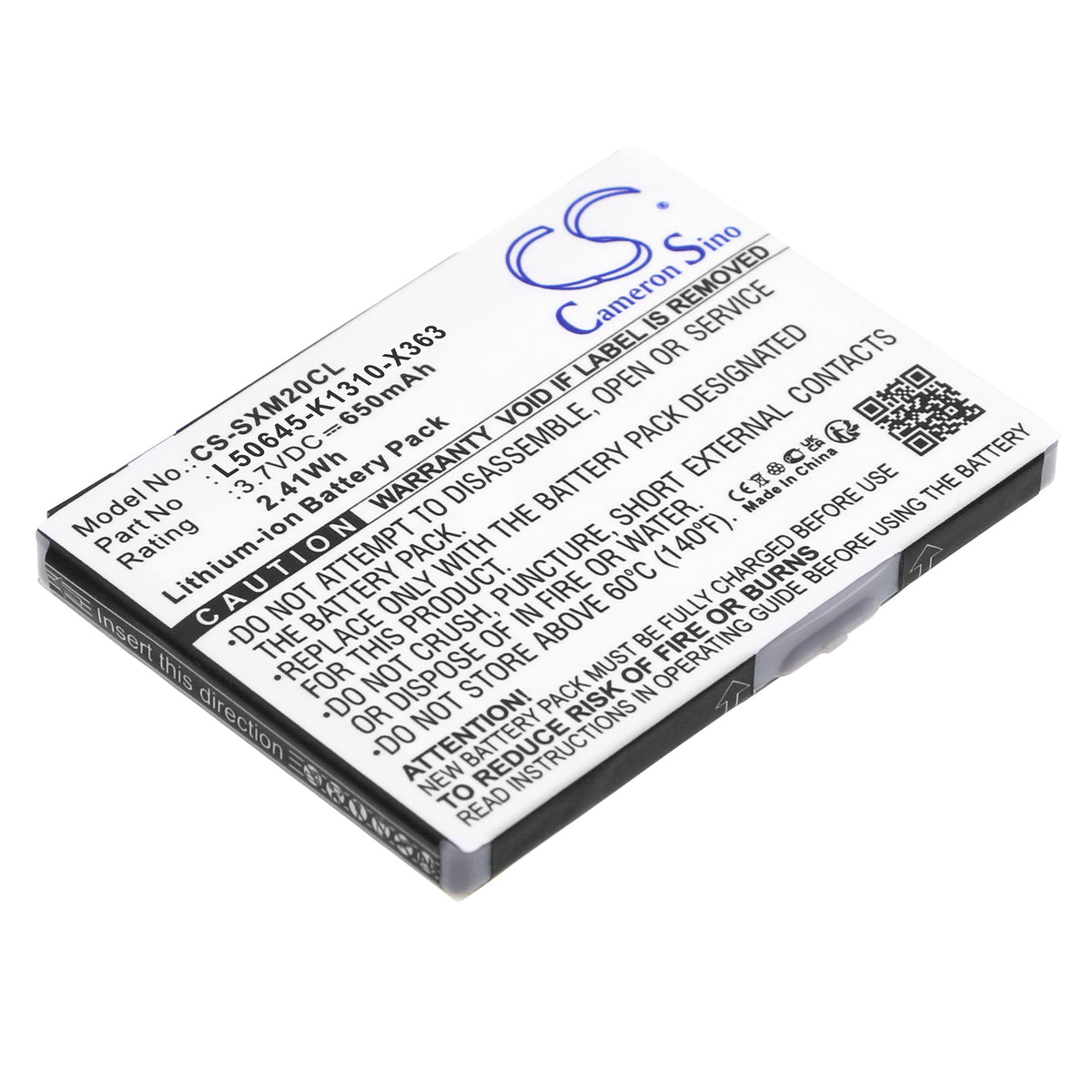 CS-SXM20CL : Battery for Unify OpenStage M3, OpenStage M3 Plus - Repla ...