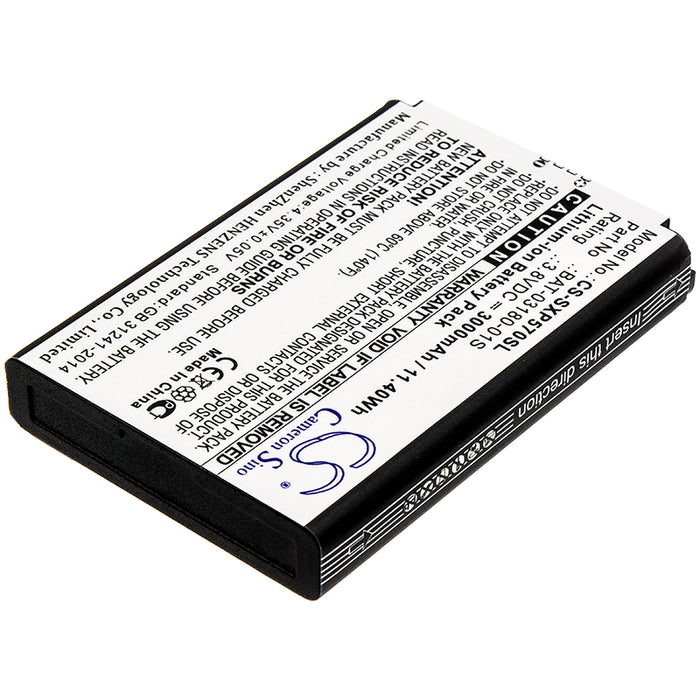 CS-SXP570SL : Battery for Sonim XP5, XP5700, XP5s and others - Replaces Sonim BAT-03180-01S