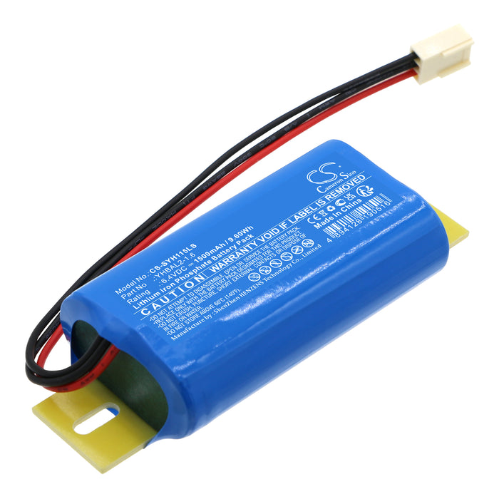 CS-SYH115LS : Battery for Streamer YH11B-05WL, YH11B-05WL-55, YH11B-05WL-55 5W - Replaces Streamer YHBAL2-1.6