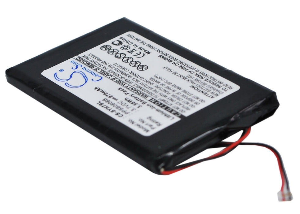 CS-SYH7SL : Battery for Samsung YP-YH7 - Replaces Samsung PPSB0606B