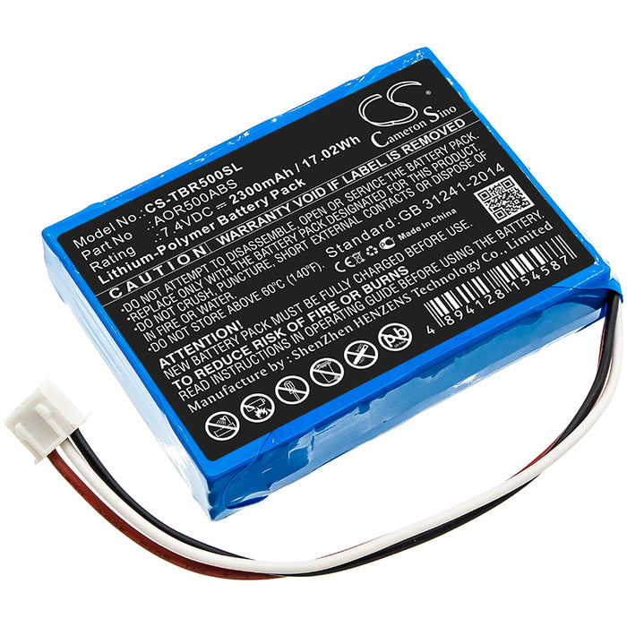 CS-TBR500SL : Battery for Tribrer AOR500, AOR500-s - Replaces Tribrer AOR500ABS