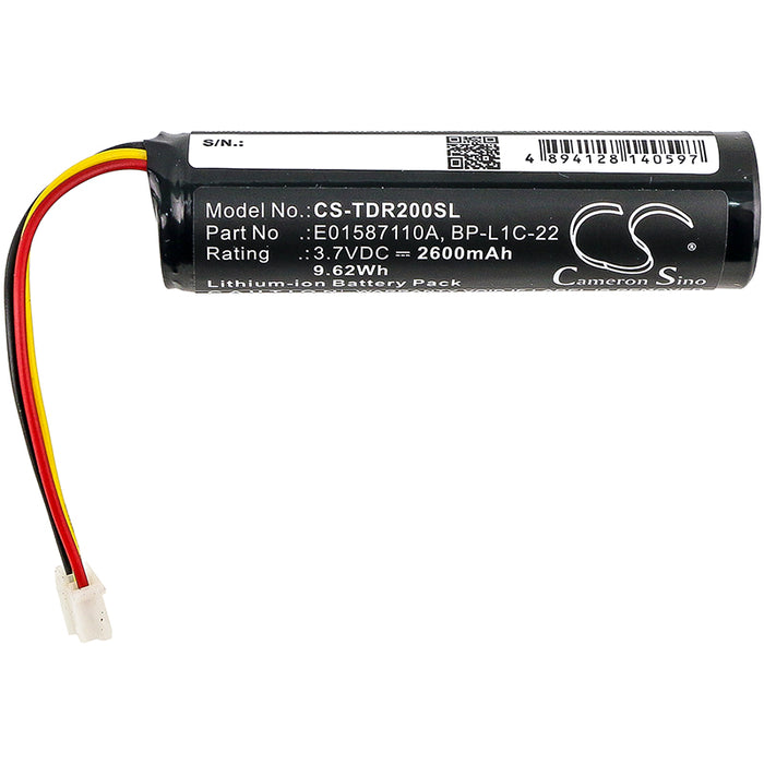 CS-TDR200SL : Battery for Tascam MP-GT1 - Replaces Tascam E01587110A, BP-L1C-22