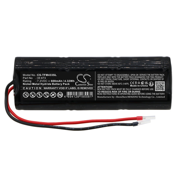 CS-TFM433SL : Battery for TELENOT F1011/S, 6/N-270AA, FM 433 and others - Replaces TELENOT 35 973