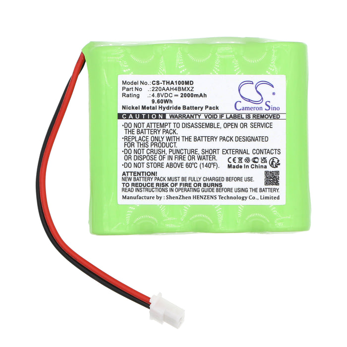 CS-THA100MD : Battery for I-Tech T-One 2016, MAG1000 2018, T-one COACH and others - Replaces I-Tech 220AAH4BMXZ, 11205-C