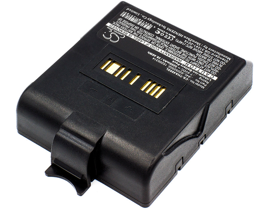 CS-THA400SL : Battery for TSC Alpha 4L - Replaces TSC A4L-52052002, 98-0520022-10LF, 15200314