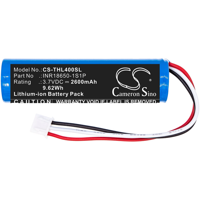 CS-THL400SL : Battery for Theradome LH40, LH80, LH80 Pro - Replaces Theradome INR18650-1S1P