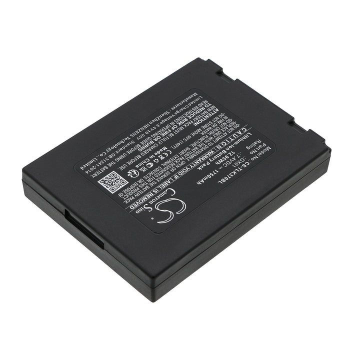 CS-TLK370BL : Battery for Tactilion G3, G870, K370 - Replaces Tactilion GX01