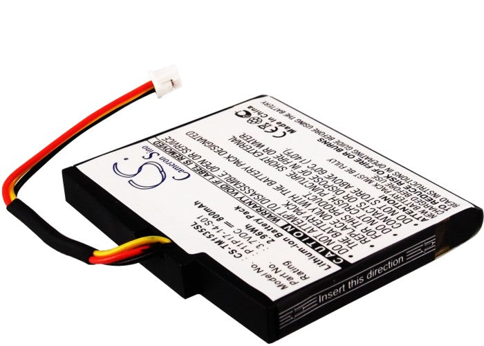 CS-TM1535SL : Battery for TomTom VIA 1535, VIA 1535TM, Live 1535 and others - Replaces TomTom P11P17-14-S01