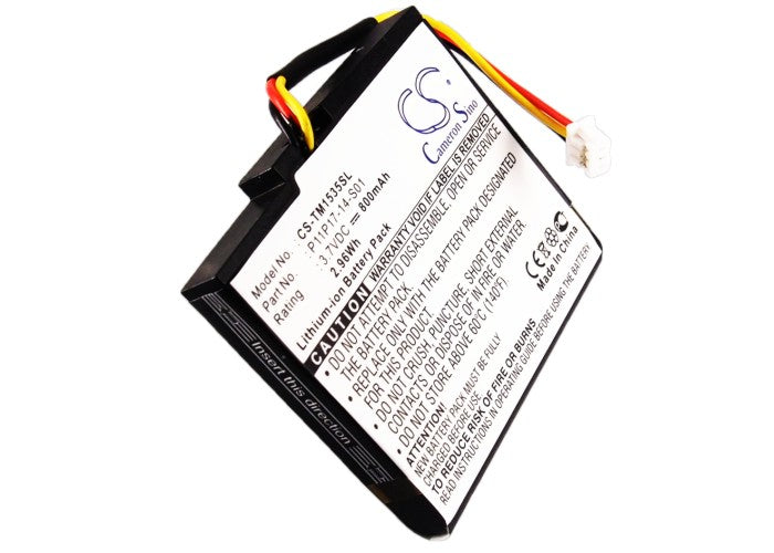 CS-TM1535SL : Battery for TomTom VIA 1535, VIA 1535TM, Live 1535 and others - Replaces TomTom P11P17-14-S01