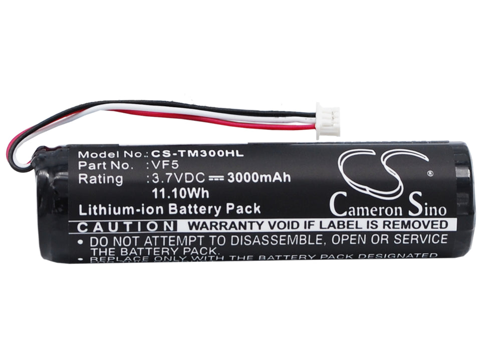 CS-TM300HL : Battery for TomTom Go 300, Go 400, Go 500 and others - Replaces TomTom VF5