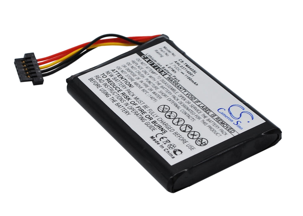 CS-TM940SL : Battery for TomTom Go 940, Go 940 Live - Replaces TomTom AHL03714001