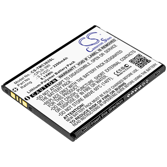 CS-TMC362SL : Battery for Coolpad Catalyst 3622A - Replaces Coolpad CPLD-390