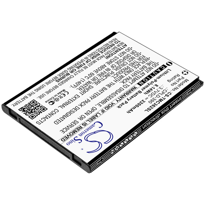 CS-TMC362SL : Battery for Coolpad Catalyst 3622A - Replaces Coolpad CPLD-390