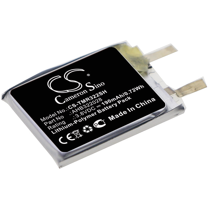 CS-TMR322SH : Battery for TomTom Runner Cardio - Replaces TomTom AHB322028