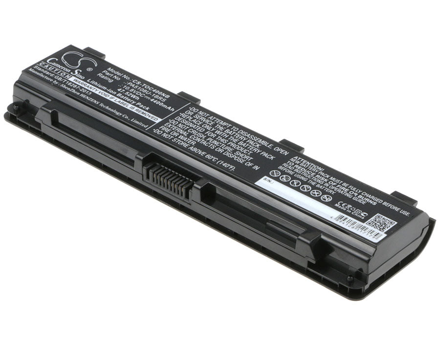 CS-TOC400NB : Battery for Toshiba Satellite C40-AD05B1, Satellite C40-AT15B1, Satellite C40-AS20W1 and others - Replaces Toshiba PA5108U-1BRS, PA5109U-1BRS, PA5110U-1BRS and others