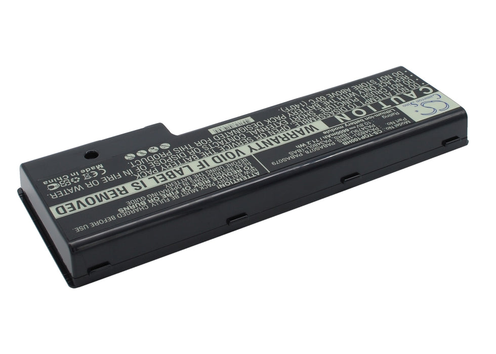 CS-TOP100HB : Battery for Toshiba Satellite P100-115, Satellite P100-352, Satellite P105-S6124 and others - Replaces Toshiba PA3479U-1BRS, PA3480U-1BAS, PA3480U-1BRS and others