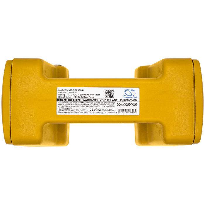 CS-TOP300SL : Battery for Topcon TPS-700, GTS-500, GTS-501 and others - Replaces Topcon BT-30Q