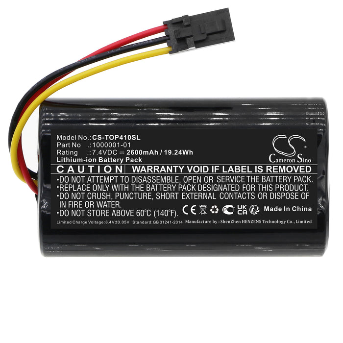 CS-TOP410SL : Battery for Topcon SR GPS, Hiper GPS SR, TPSWT41 - Replaces Topcon 1000001-01