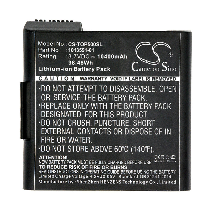 CS-TOP500SL : Battery for Sokkia SHC-5000 - Replaces Sokkia 25260, 1013591-01