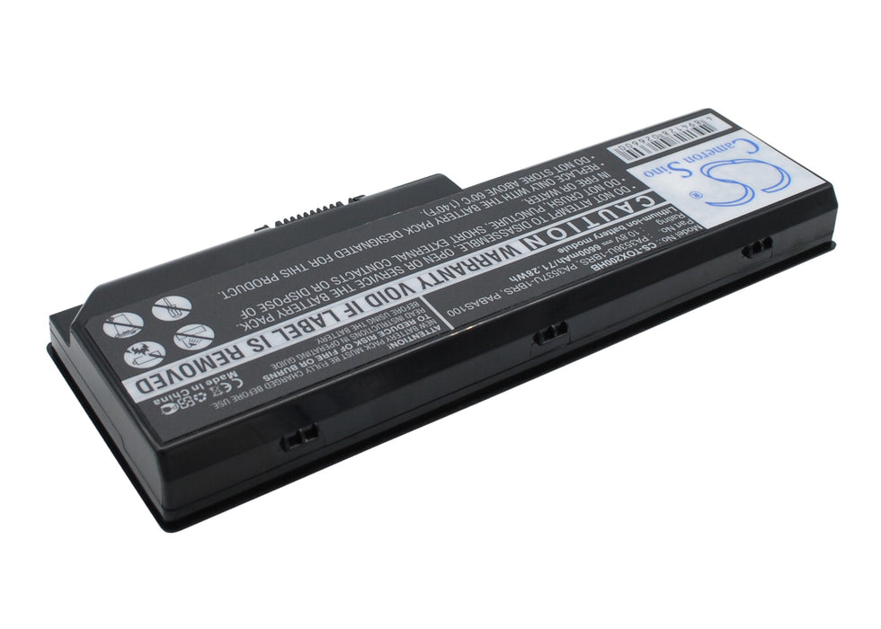 CS-TOX200HB : Battery for Toshiba Satellite P200-1CB, Satellite P200D-1FW, Satellite X200-21W and others - Replaces Toshiba PA3537U-1BAS, PABAS100, PABAS101 and others