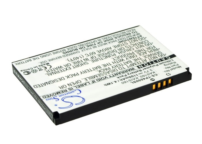 CS-TP4550SL : Battery for T-Mobile MDA Vario III - Replaces T-Mobile KAS160, KAIS160, 35H00088-00M and others