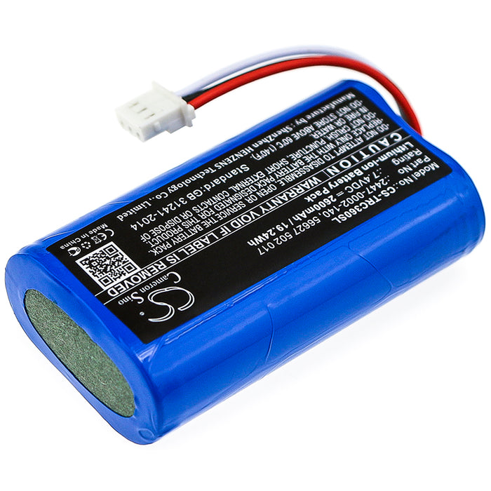 CS-TRC360SL : Battery for Trilithic 360 DSP, E-400 - Replaces Trilithic 2447-0002-140, 56627 502 017